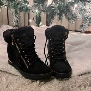 GBG Faux Fur Boots